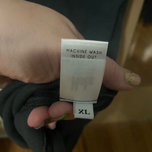 🎸 Daydreamer LA hole miss world cropped tank top new nwt XL glitter heart pink - Picture 8 of 10